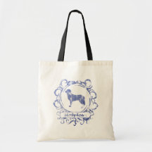 Classy Weathered Stabyhoun Canvas Bags