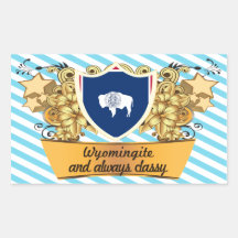 Classy Wyomingite Sticker