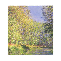 Claude Monet A Bend Of The Epte Notepads