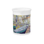 Claude Monet - Bathers at La Grenouillère Drink Pitcher