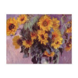 Claude Monet - Bouquet of Sunflowers postcards