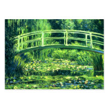 Claude Monet: Bridge Over a Pond of Water Lilies Business Card