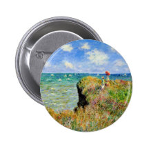 Claude Monet Clifftop Walk Pins