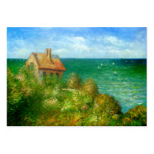 Claude Monet: Fishermans Cottage At Varengeville Business Cards