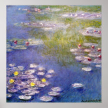 Claude Monet - Nympheas at Giverny Print