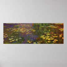 Claude Monet - Nympheas (water lily) Posters