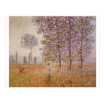 Claude Monet - Poplars in the Sun Post Card