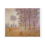 Claude Monet - Poplars in the Sun Post Card