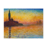 Claude Monet-San Giorgio Maggiore at Dusk Postcard