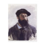 Claude Monet - Self-portrait in Beret 1886 Post Card