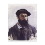 Claude Monet - Self-portrait in Beret 1886 postcards