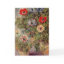 Claude Monet - Stilllife with Anemonies Greeting Card