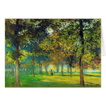 Claude Monet: The Allee Du Champ De Foire Cards