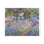 Claude Monet - The Artist's Garden at Givern postcards