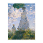 Claude Monet - The Promenade Postcard