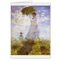 Claude Monet - The Woman With The Parasol