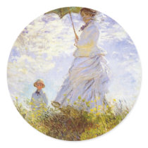 Claude Monet - The Woman With The Parasol