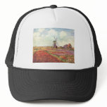 Claude Monet Tulips in Holland Trucker Hat