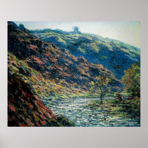 Claude Monet - Valley of the Petite Creuse Print