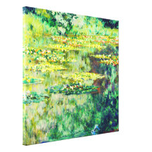 Claude Monet - Water Lillies - Bassin des Nympheas Gallery Wrap Canvas