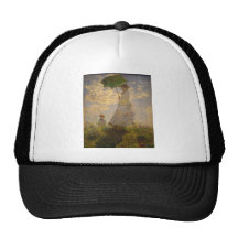 Claude Monet: Woman with a Parasol, 1875 Trucker Hat