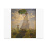 Claude Monet: Woman with a Parasol, 1875 Postcard
