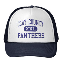 Clay County - Panthers - High - Clay West Virginia Trucker Hat
