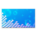 clean blue water layout textured business cards