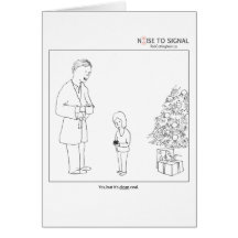 "Clean" coal holiday card