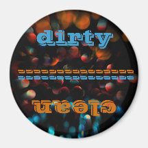 Clean/Dirty Dishwasher Magnet