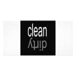 Clean/Dirty Dishwasher Magnet photo cards