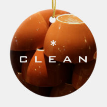 CLEAN DIRTY Reversible Dishwasher Ornament