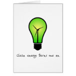 Clean Energy Bulb - Card