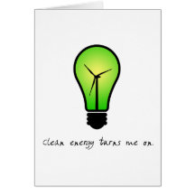 Clean Energy Bulb - Card