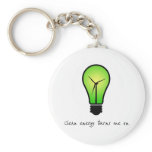 Clean Energy Bulb - Keychain