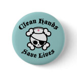Clean Hands Pins