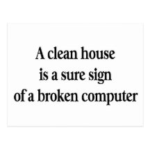 Clean House Postcards