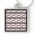 Clean NO DRONES Dozen Plus4 Peace Luv U Dope keychains