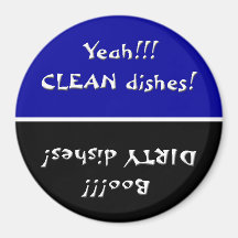 Clean Or Dirty Dishes Magnet