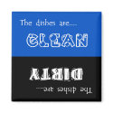 Clean or Dirty Dishwasher Magnet