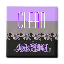 Clean or Dirty Dishwasher Magnet