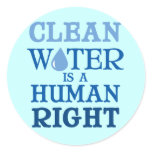 Clean Water stickers