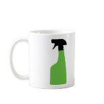 cleaning aerosol can green mugs