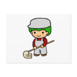 Cleaning Boy Postcards