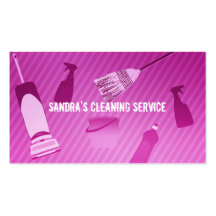 Cleaning Business Cards