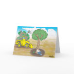 Clear Felling Greeting Card