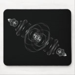 Clear Glass Fractal Mousepad