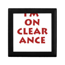 CLEARANCE KEEPSAKE BOX