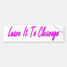 Cleavage Bumper Stickers