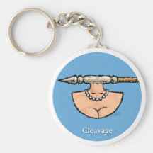 Cleavage Keychain